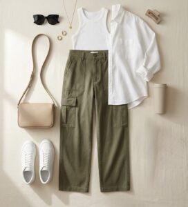 The Mom-Friendly Cargo Pants Trend